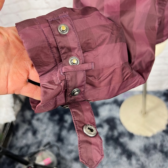 🏂|•BURTON•| Burgundy Plaid Snow Ski Snowboard Jacket Size Medium - Picture 9 of 16